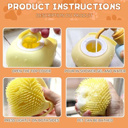 Pet Bathing Brush