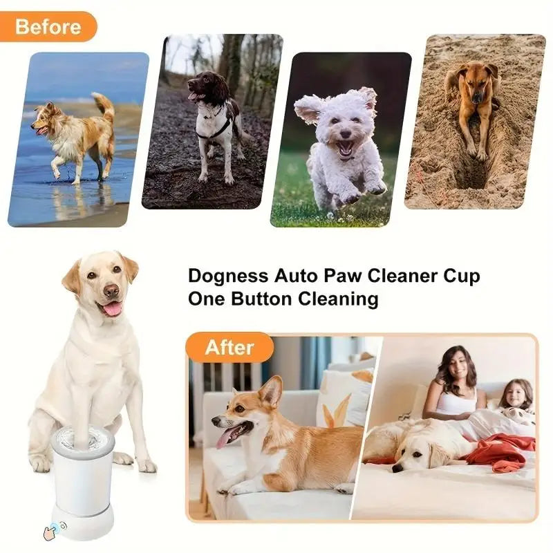 Automatic Pet Foot Cleaning Portable Cup